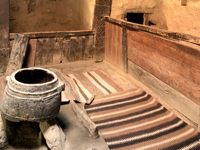 Interior of the Altit Fort Musuem near Serena Altit Fort
