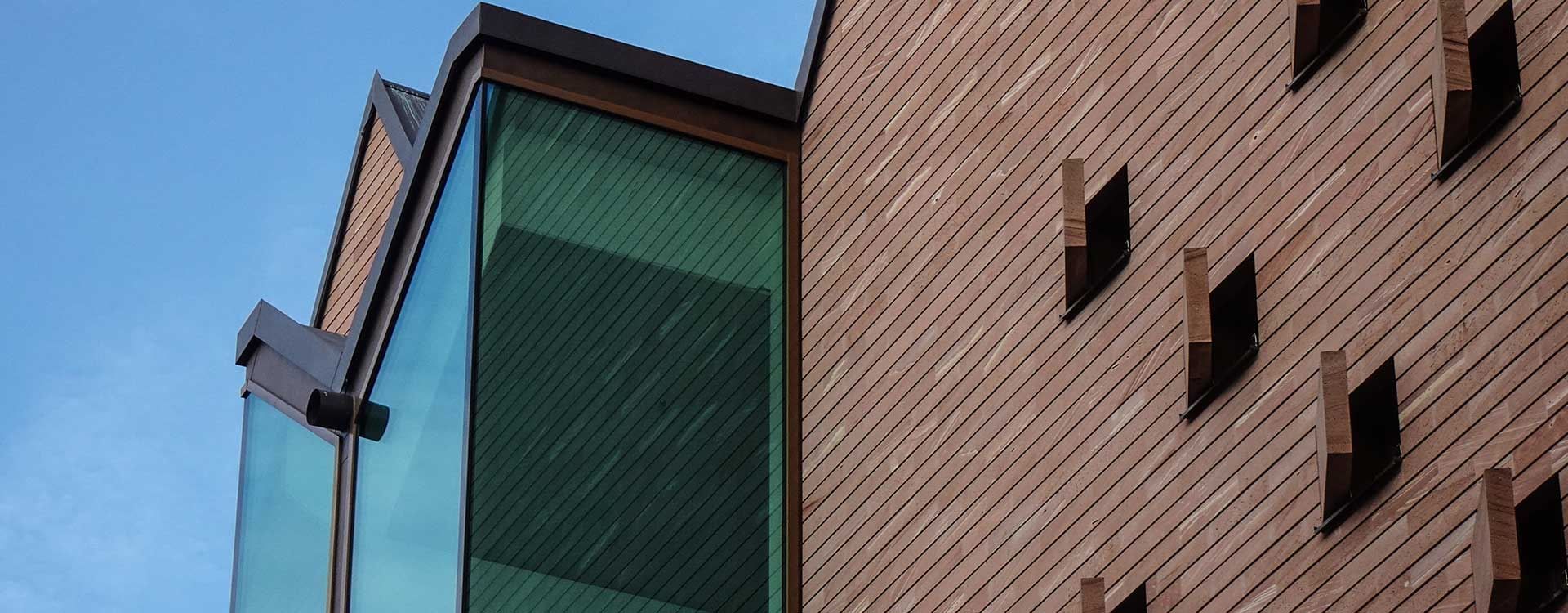 Außenansicht des Museums in der Nähe der Flemings Hotels