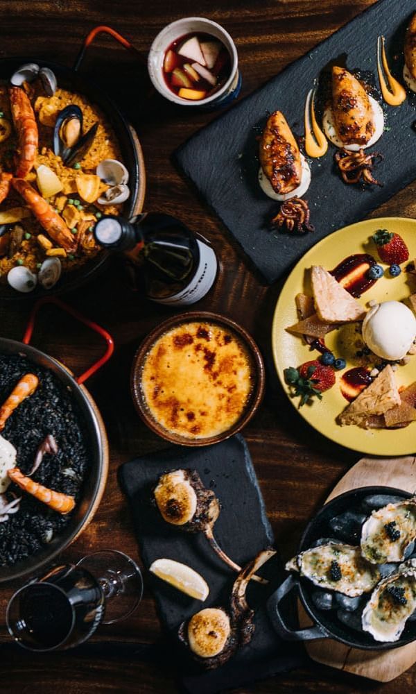 Fine food menu served in La Bodega at Hotel Maya KL
