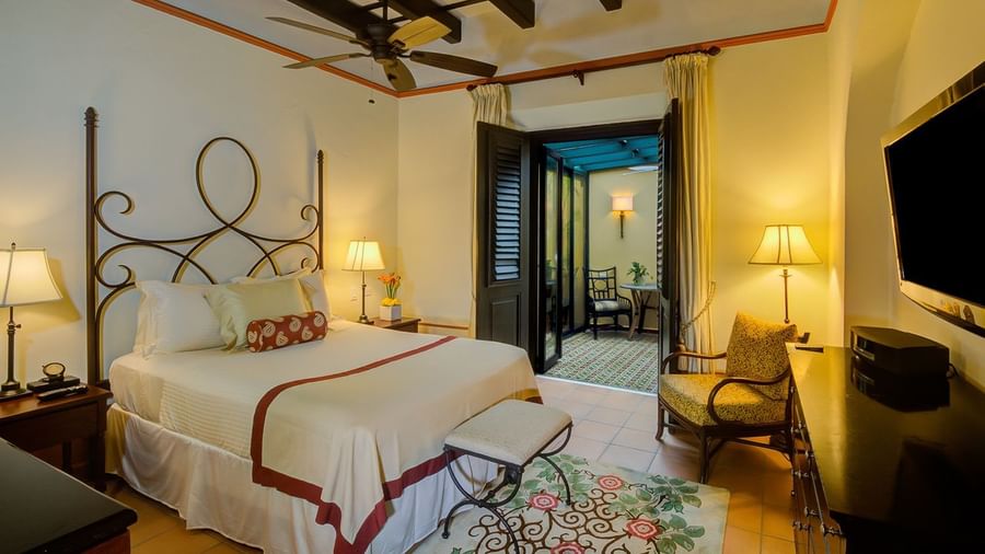Interior of The Garden Terrace Room at Hotel El Convento
