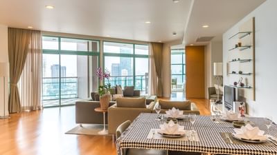 Chatrium Residence Riverside Bangkok Three-Bedroom Apartment