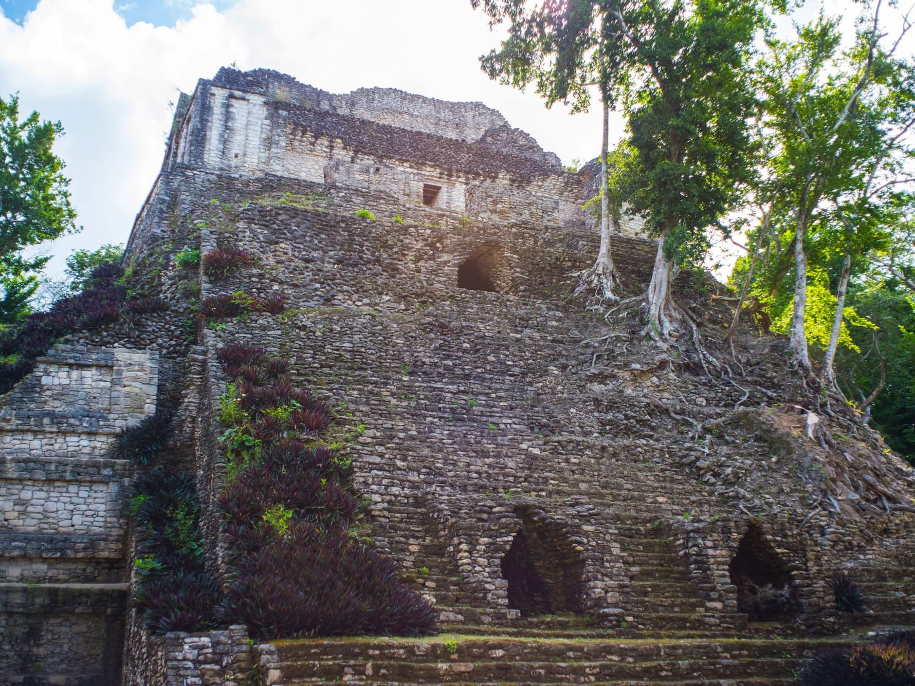 Ancient building in the Chetumal - Kohunlich