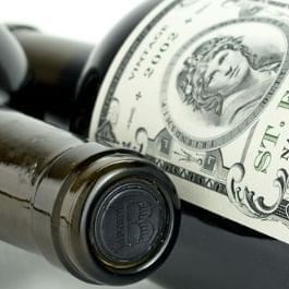 Bottle of BOND wine