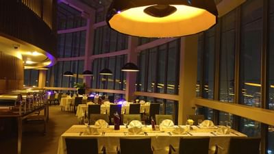 Panorama View Restaurant at The Torch Doha Hotel in Qatar