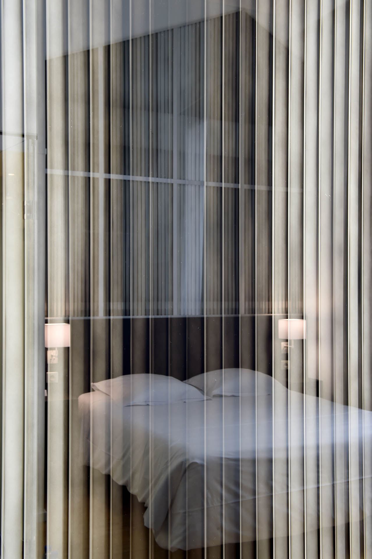 Chambre avec un lit simple à l'Oceania Hôtel de France Nantes