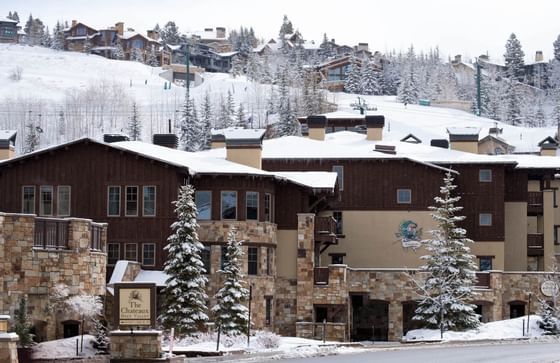 Exterior of Stein Eriksen Lodge