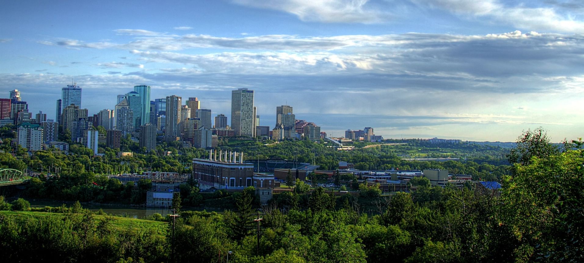 View of downtown Edmonton