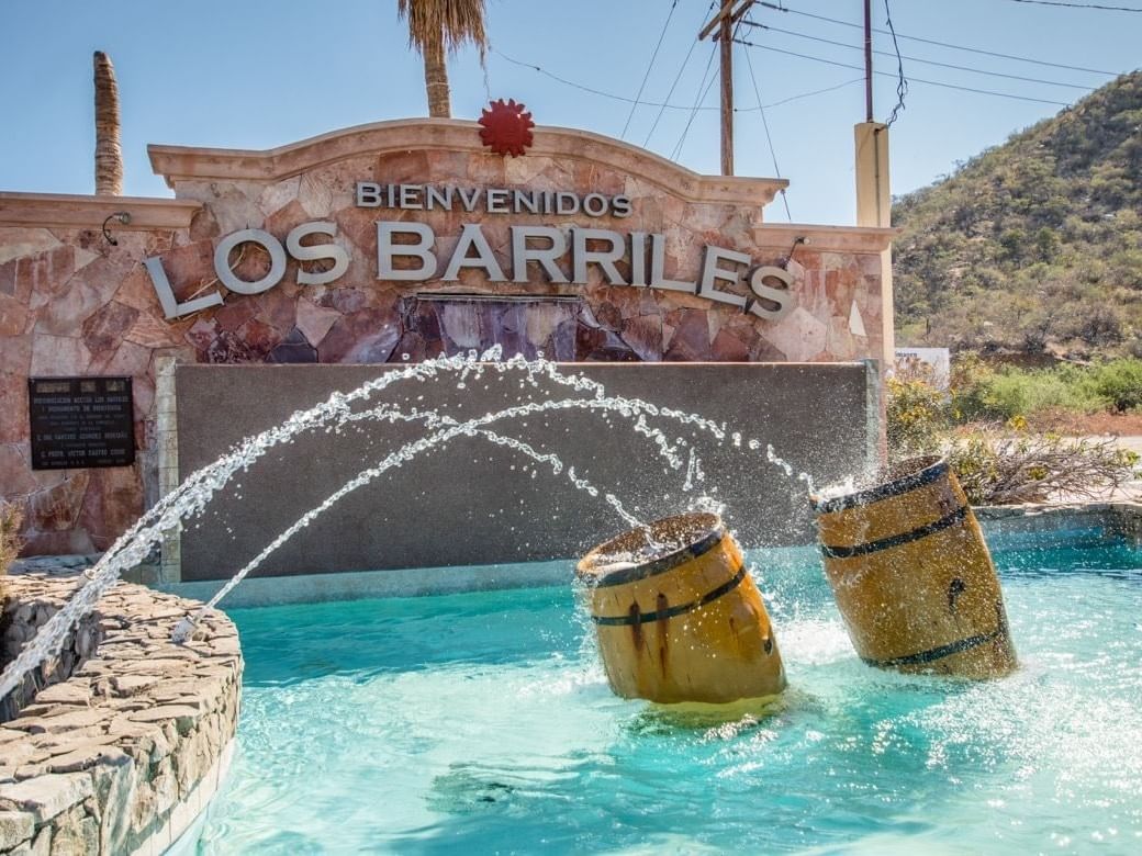 Fountain in Los Barriles near Hotel Aeropuerto los Cabos