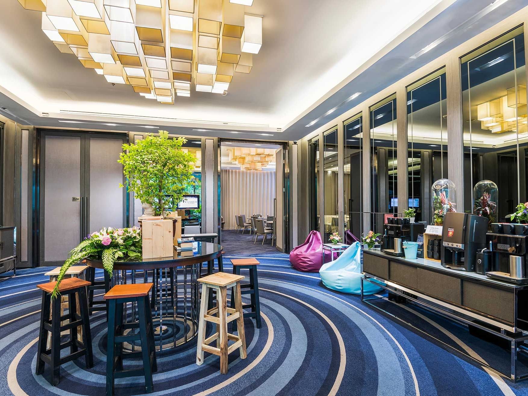 Front View of Winter Room at Chatrium Residence Sathon