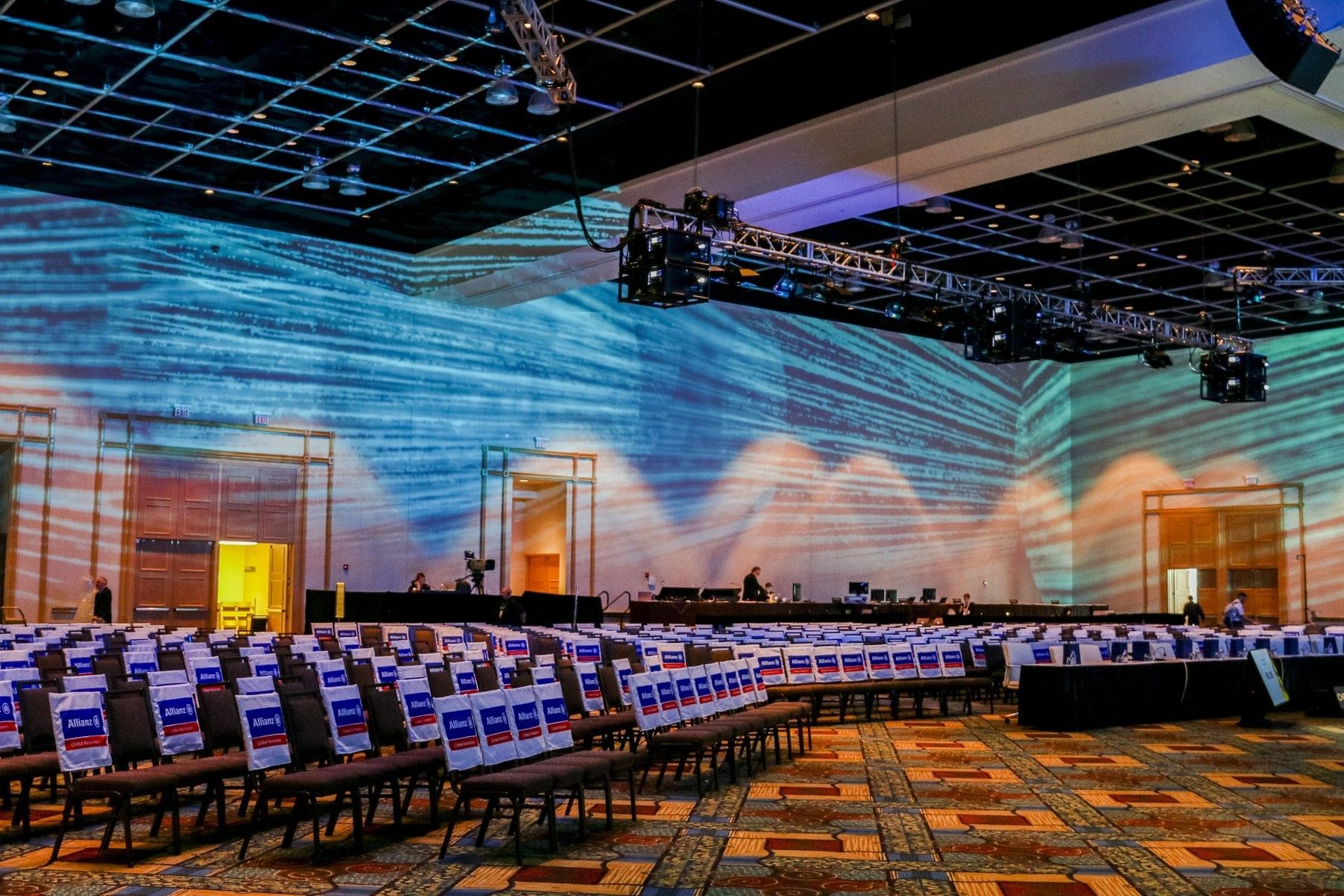 Conference room seating arrangement at The Diplomat Resort