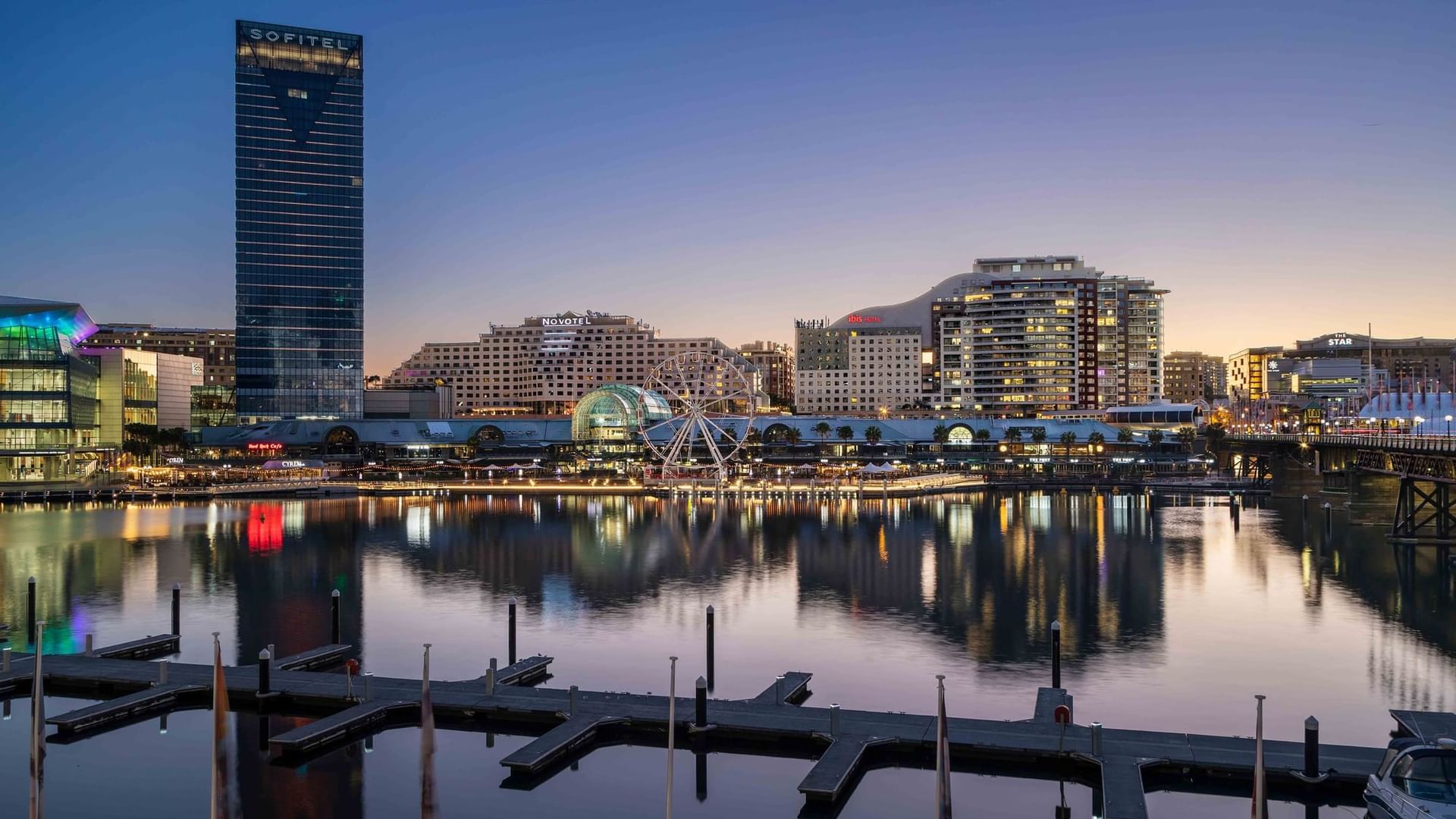 Darling Harbour at Dusk