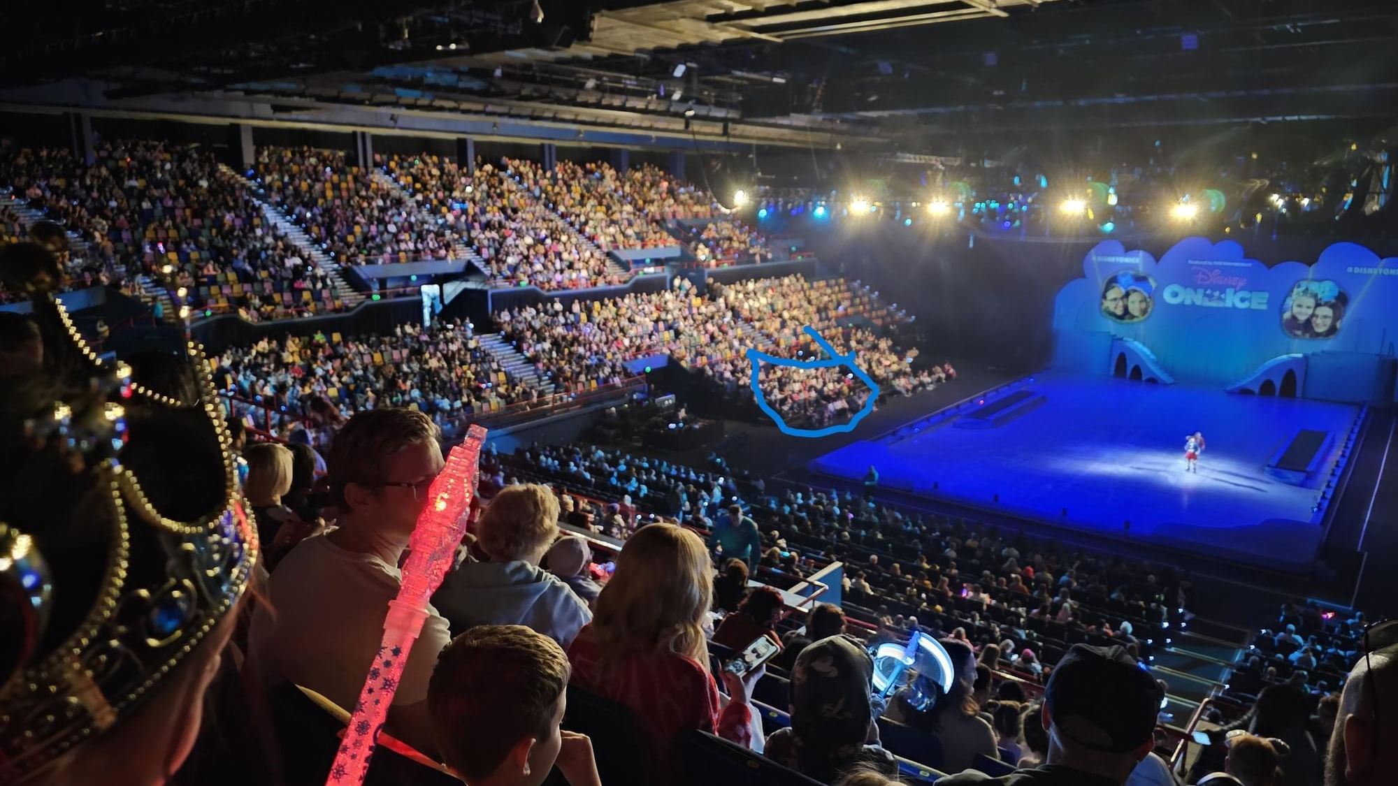 Audience watching a performance in Brisbane Entertainment Centre near Sofitel Brisbane Central