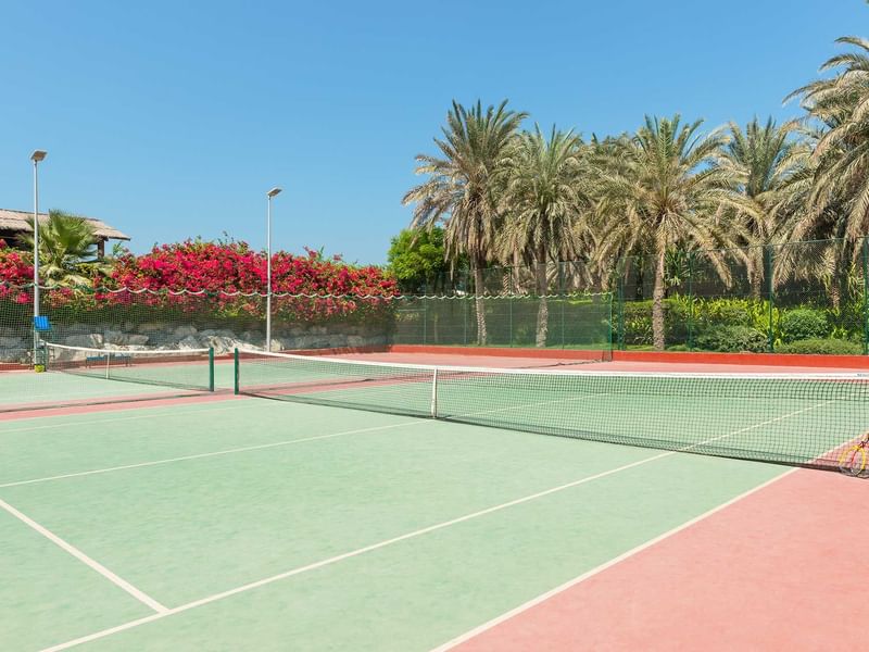 Tennis Court at Coral Beach Resort Sharjah Hotel