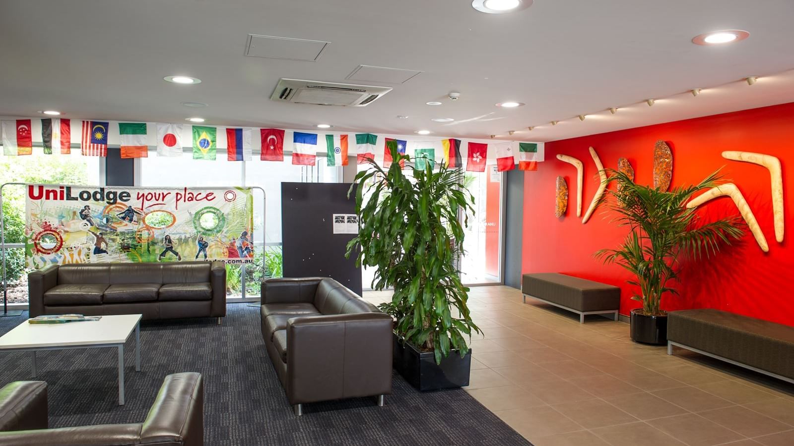 UniLodge @ ANU – Davey Lodge_Reception Lobby