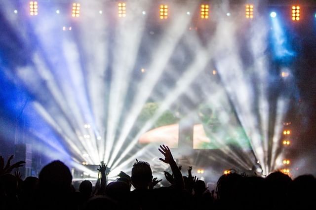 People in a concert in Kia Center near Lake Buena Vista Resort Village & Spa