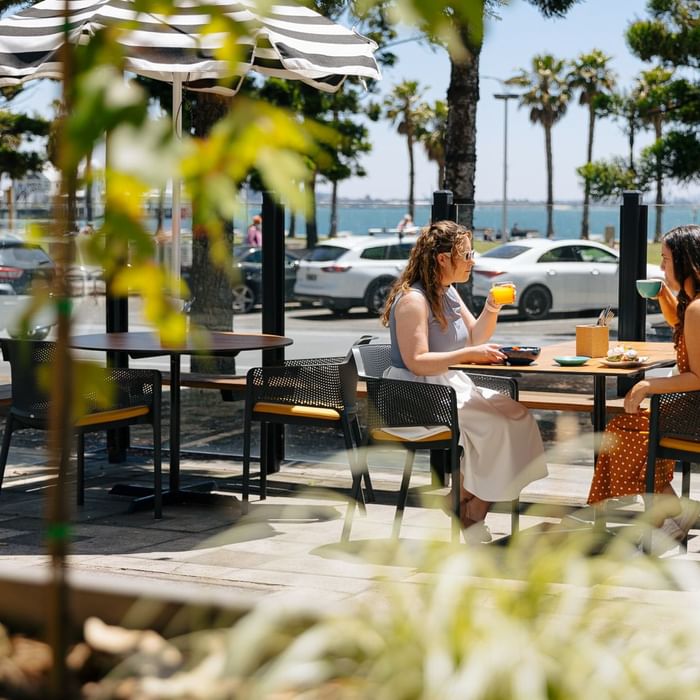 Dining by the Bay