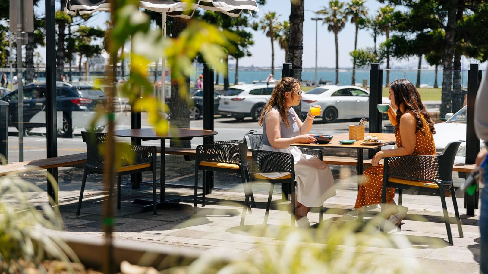 Dining by the Bay