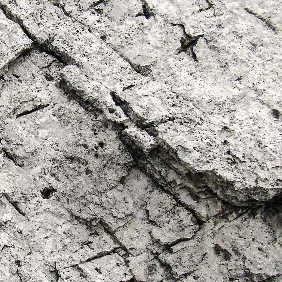 Close-up of a cracked rock near Falkensteiner Hotel