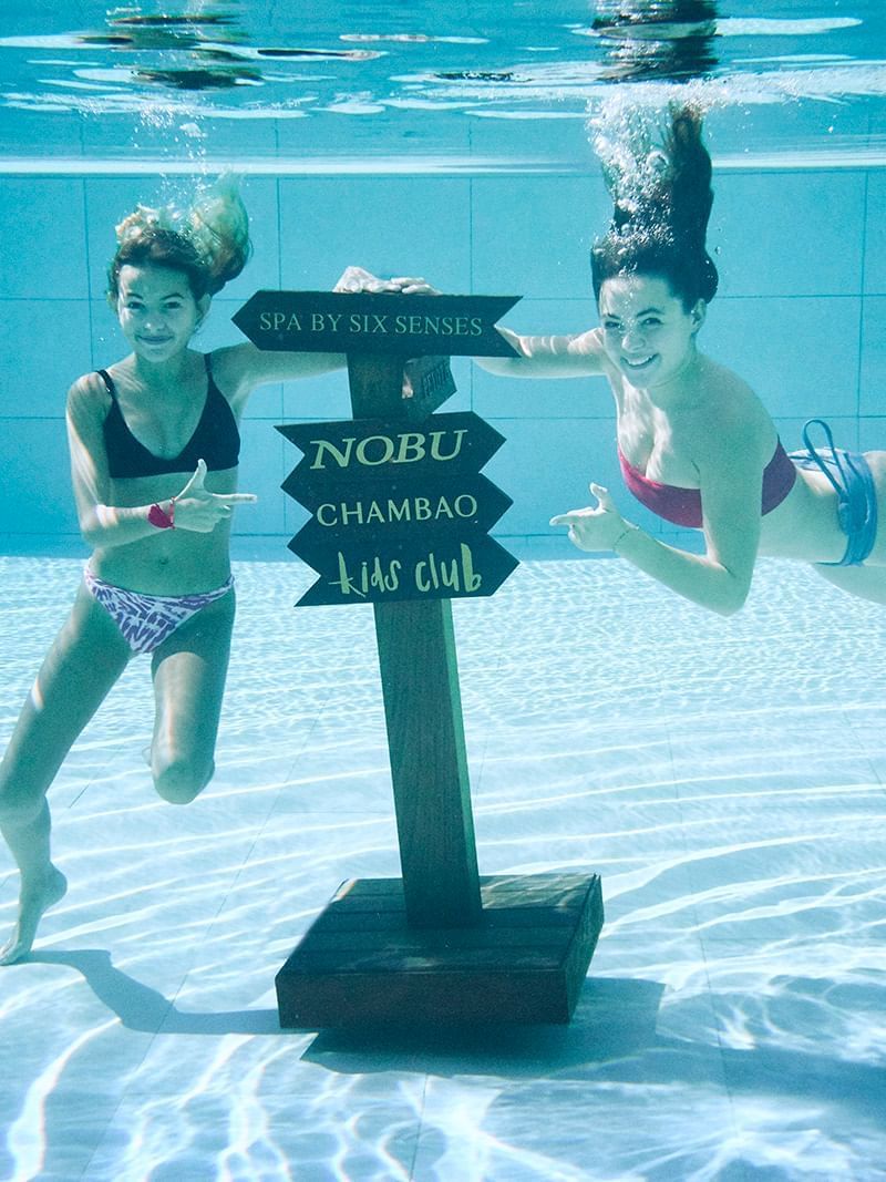 Pool at Nobu Hotel Ibiza Bay