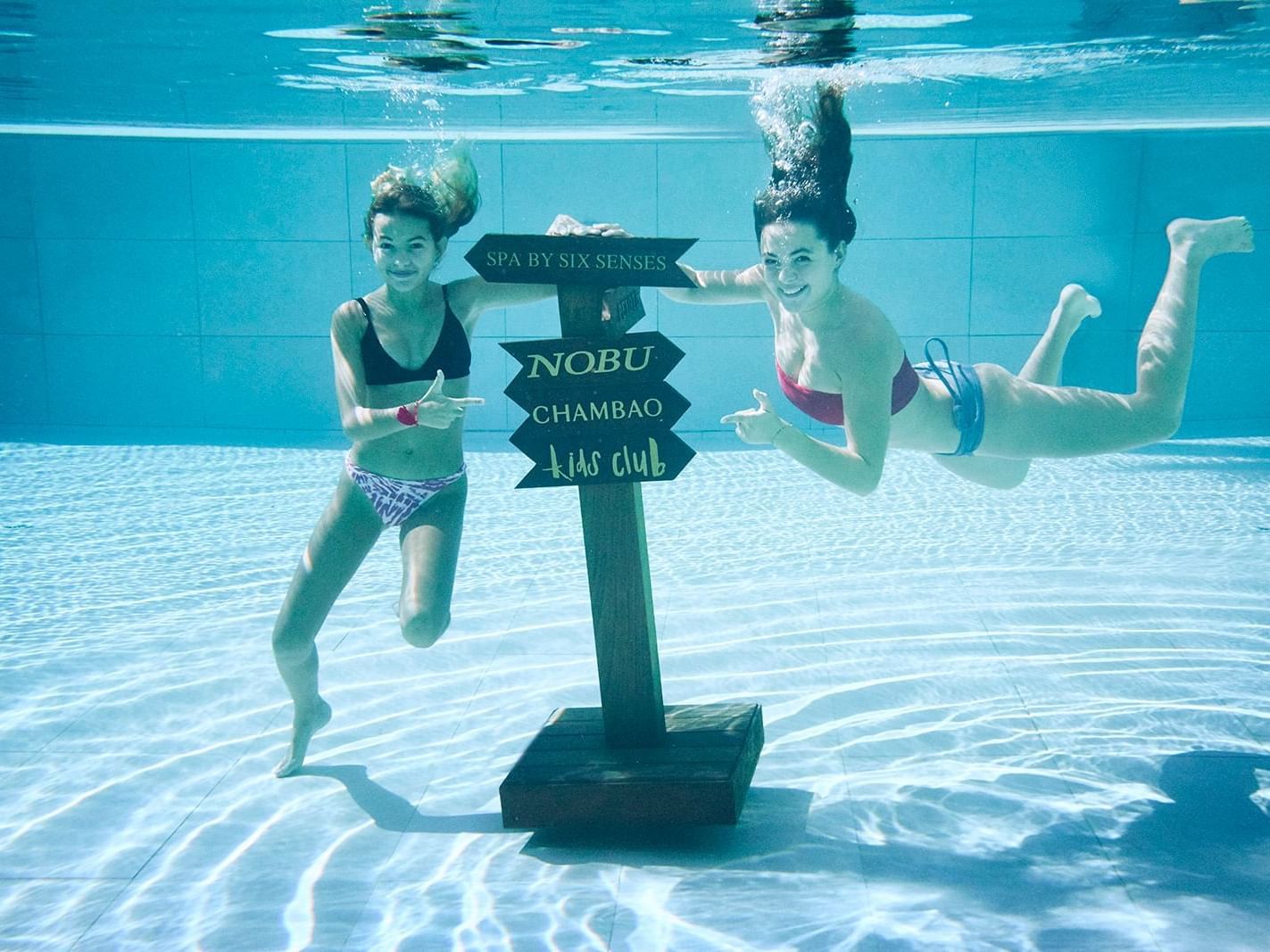 Pool at Nobu Hotel Ibiza Bay