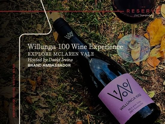 The Reserve Willunga 100 event graphic