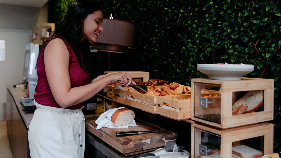 Breakfast buffet at Novotel Sydney parramatta 