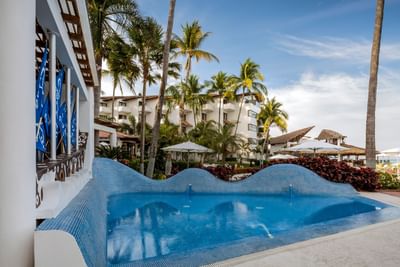 Piscina para niños en el club de niños