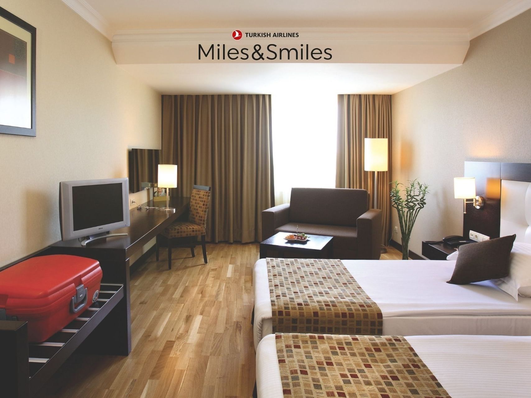 Eresin Hotels Topkapi'de şık bir şekilde rahatlayın ve Miles&Smiles puanları kazanın.