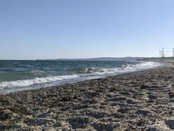 Landscape view of Falmouth Beach near Falmouth Tides