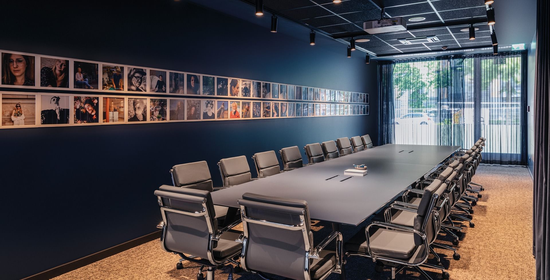 impressive board room at Hotel Berlin, Berlin