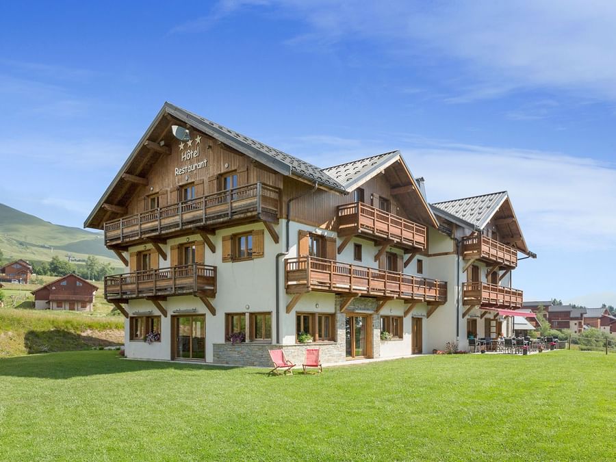 An Exterior view of the Hotel at Chalet Hotel 