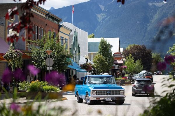 Revelstoke - Downtown Mackenzie Avenue Summer - Tom Poole