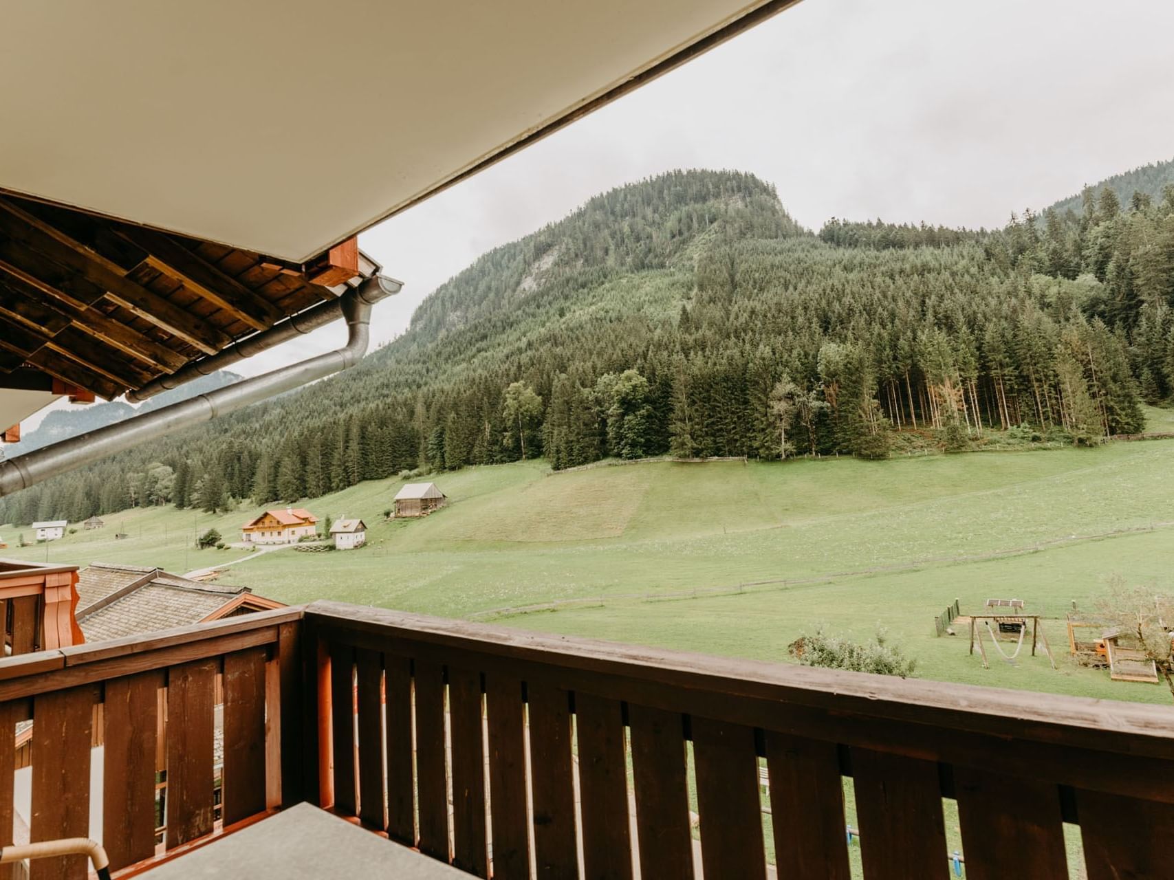Balkon mit Panoramablick