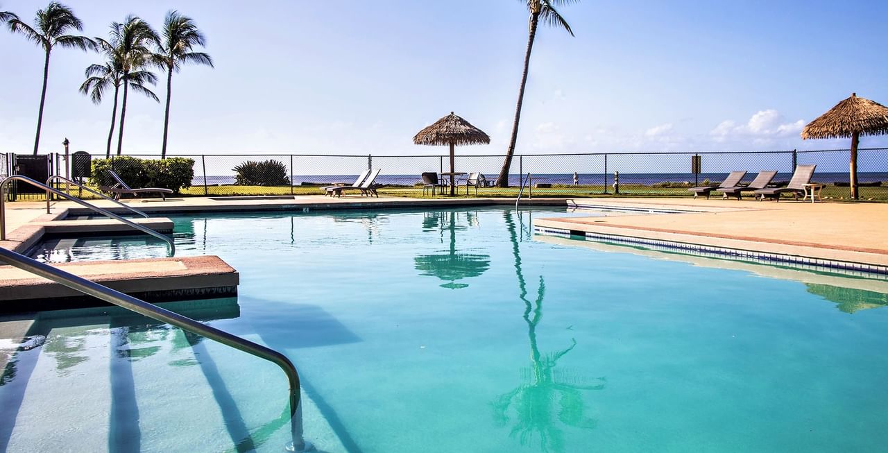 Oceanfront pool