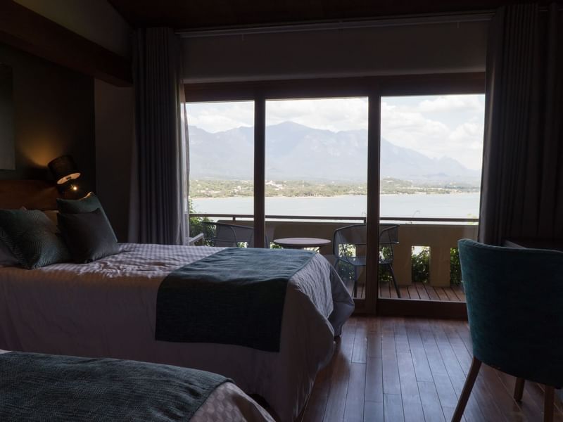 Ocean view from the balcony of Deluxe Villa at Gamma Hotels