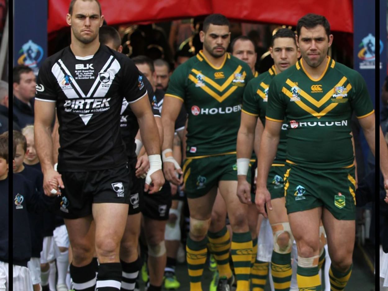 Rugby players entering to the ground near Pullman & Mercure Brisbane King George Square