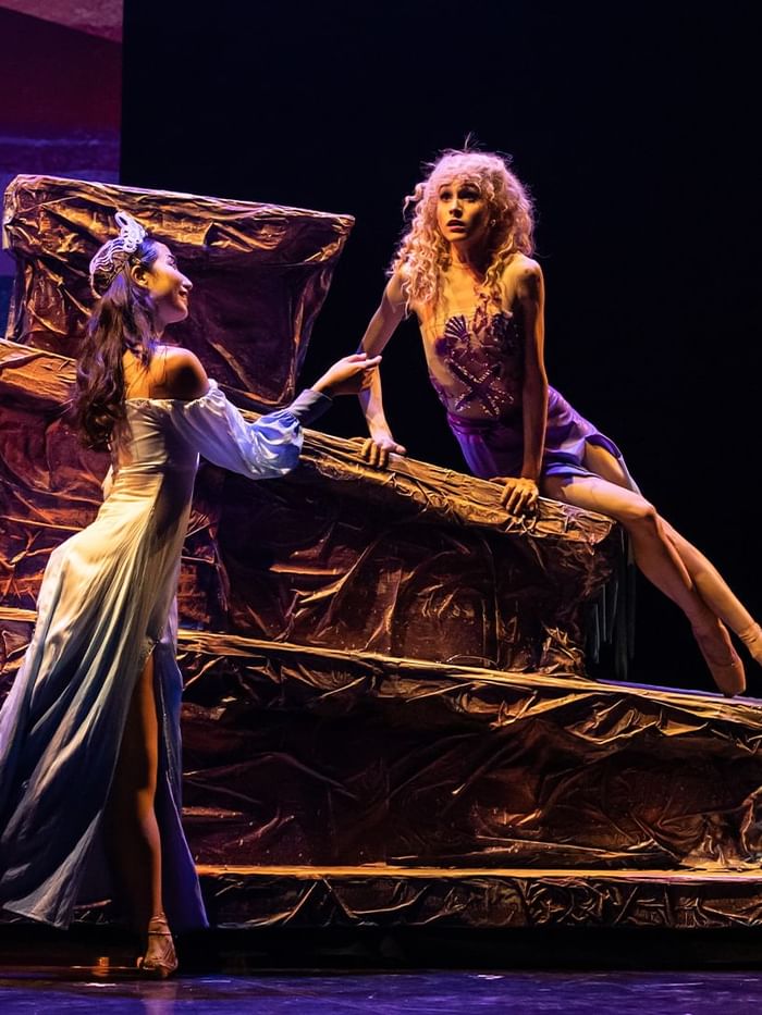 Queensland Ballet's The Little Mermaid stage performing near Sofitel Brisbane Central