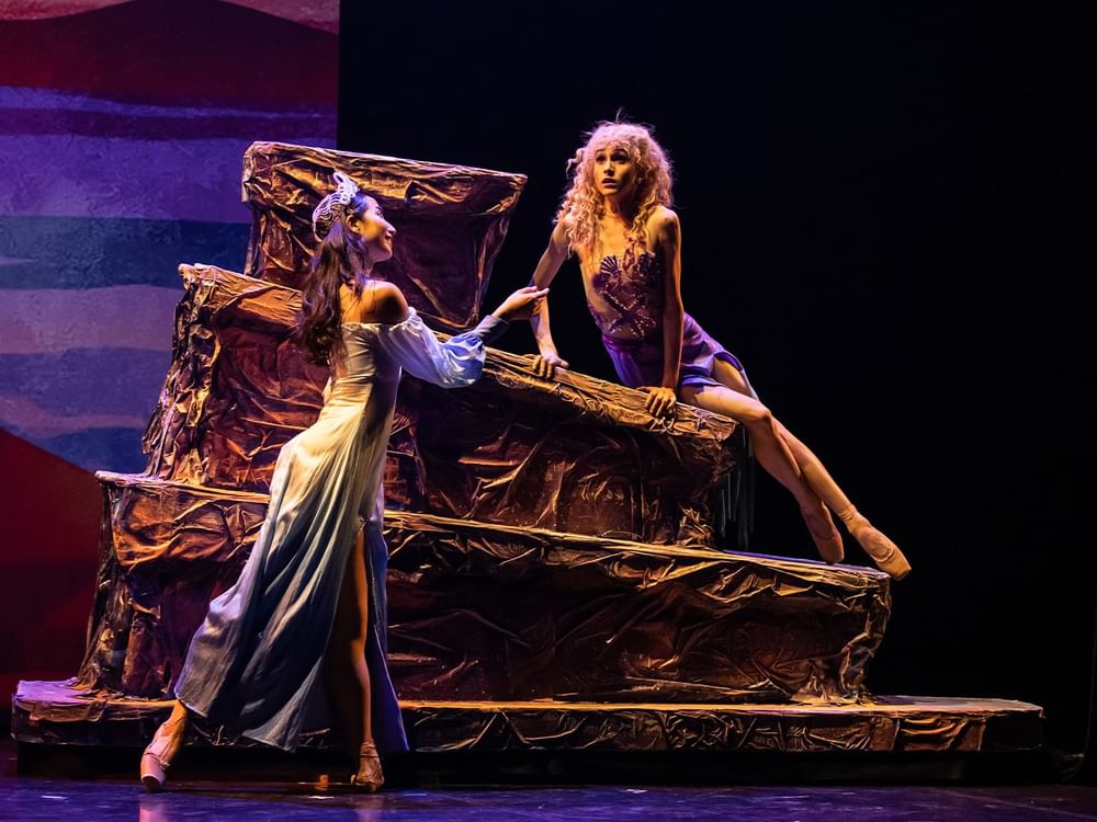 Queensland Ballet's The Little Mermaid stage performing near Sofitel Brisbane Central