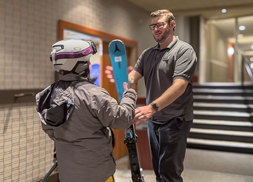 ski and snowboard valet service in Whistler