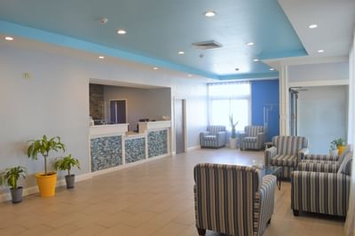 Lobby of Falmouth Inn