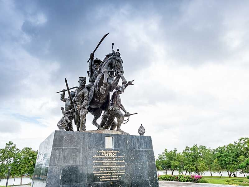 King Taksin Monument near Chatrium Golf Resort Soi Dao Chanthaburi 