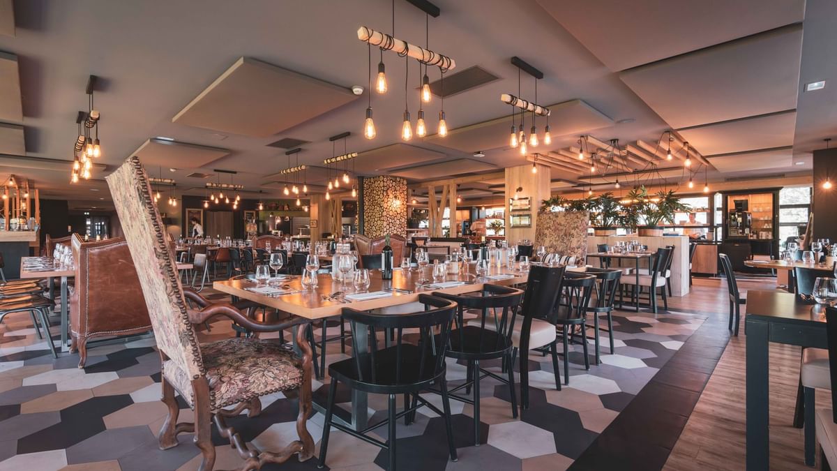 Restaurant de l'hôtel, la Table de Forges.