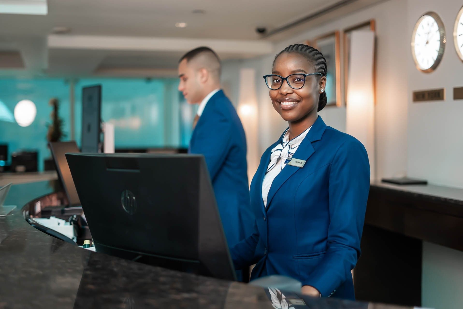 Reception at Dubai International Hotel