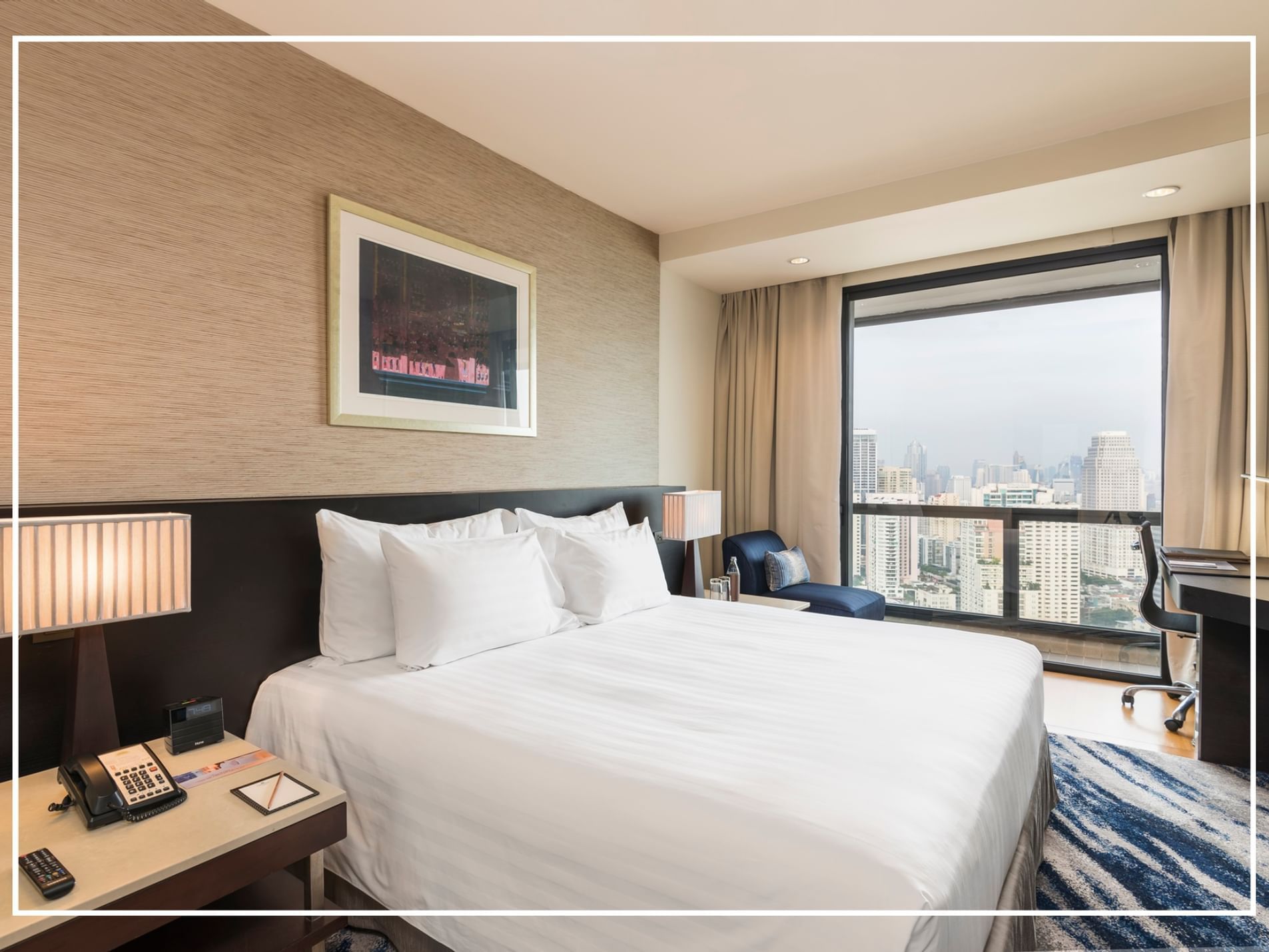 Interior of Two-Bedroom Suite at Emporium Suites by Chatrium