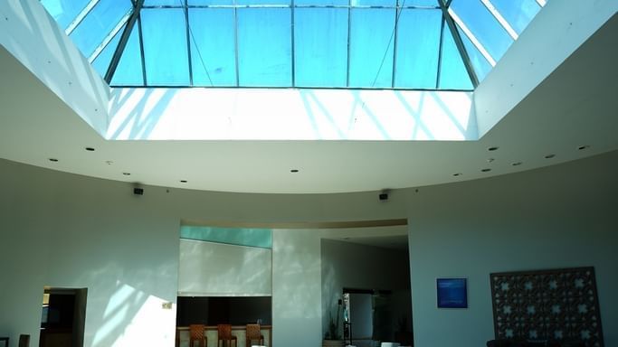 Lounge area of Gamma Xalapa Nubara of Gamma Hotels