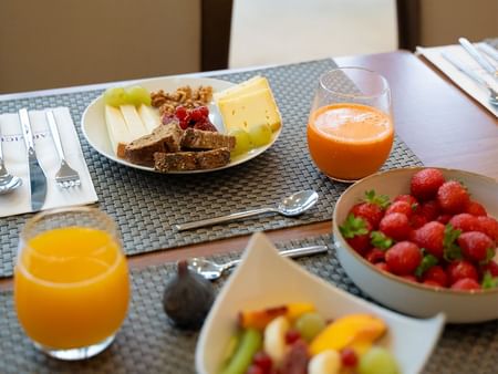 buffet breakfast at Warwick Reine Astrid - Lyon