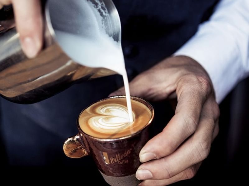 Espresso cup in Espresso Bar at Crown Promenade Melbourne