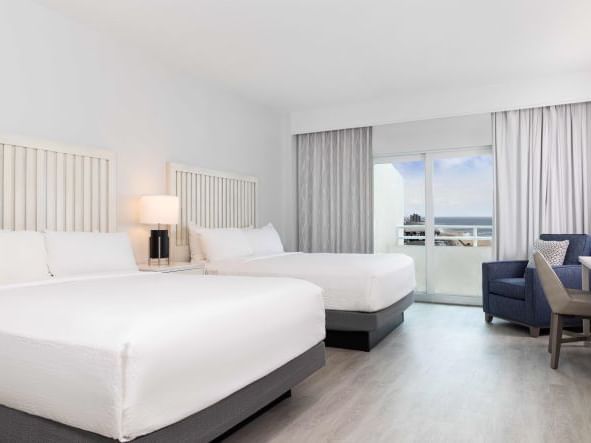 Standard room with two queen beds at Ocean Place Resort & Spa