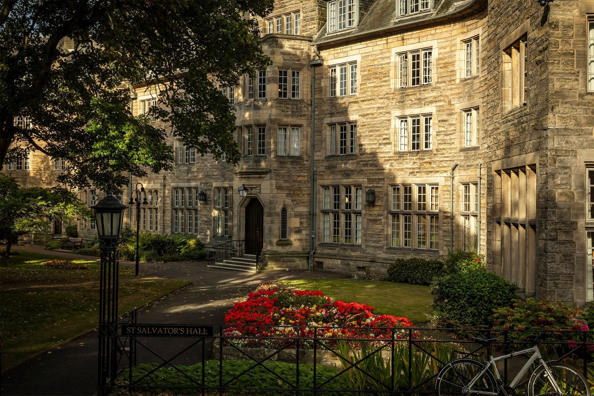 St. Salvator’s Hall surrounded by lush greenery, things to do at St Andrews Scotland near Seaton House