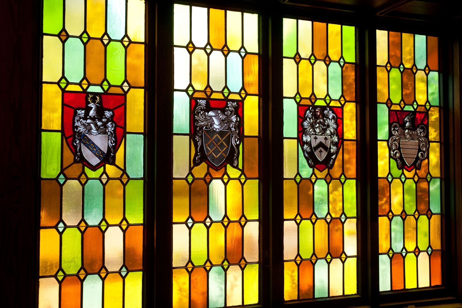 stained glass window
